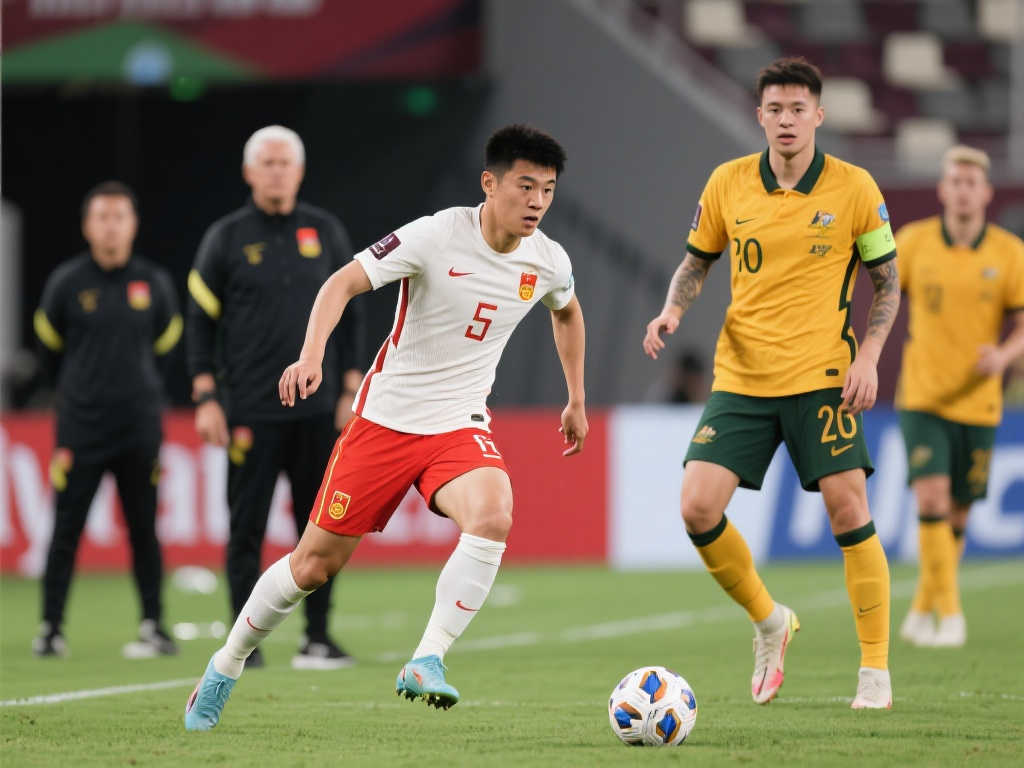 国足决战：7万球迷呐喊助阵，背水一战力拼澳大利亚